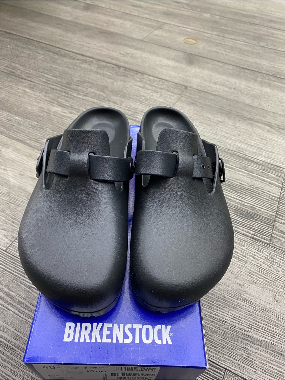 Birkenstock Boston EVA Clog Black – Lightweight Waterproof Slip-On – Narrow Fit
